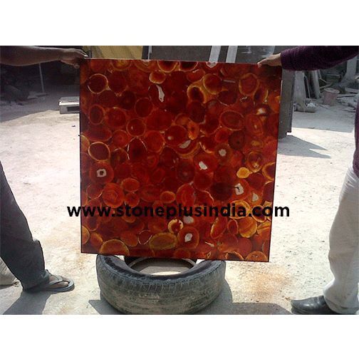 Stone Plus India Red agate Tabletop