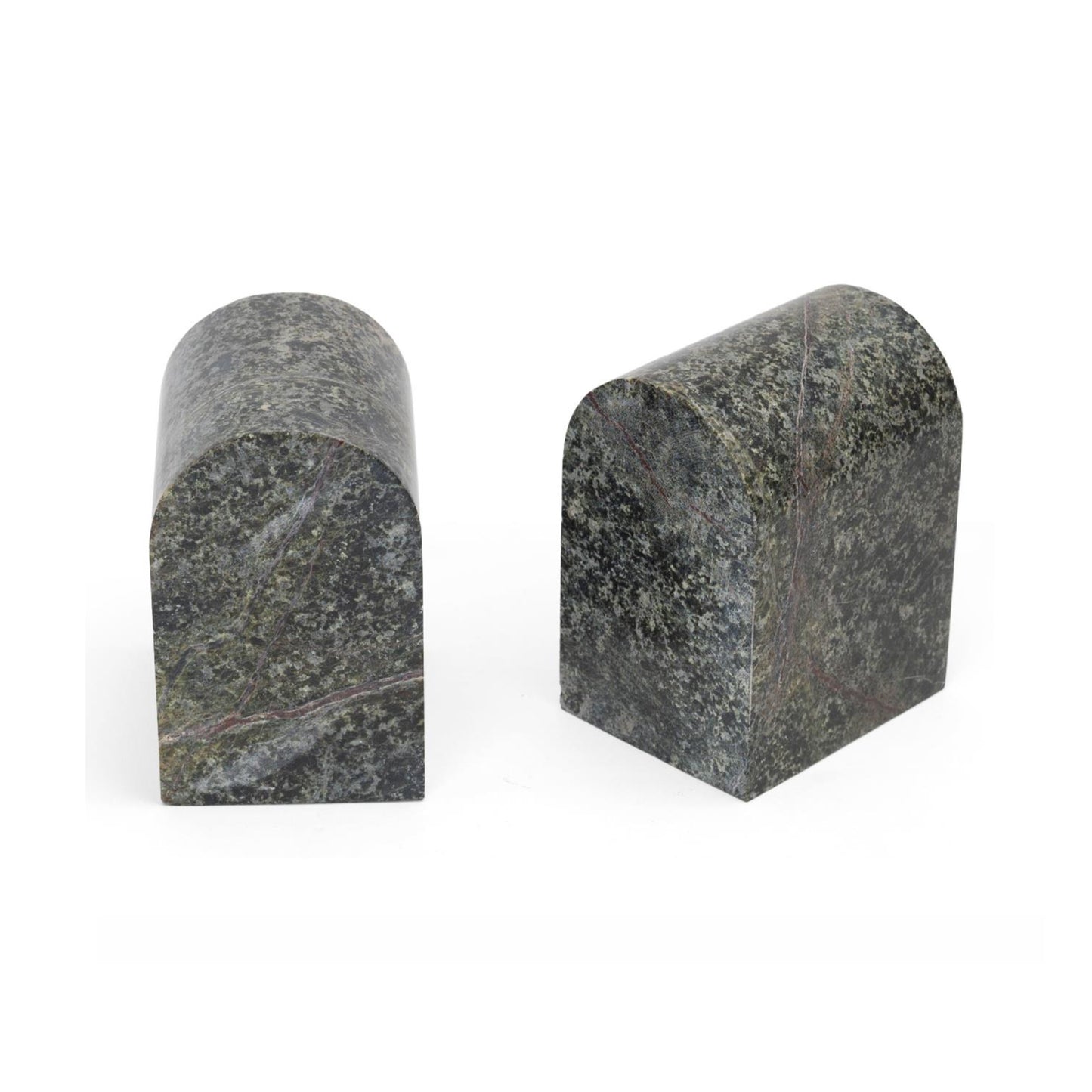 Stone Plus India Green Bidasar Marble Bookend Dome Shape