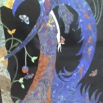 Marble Inlay Wall Mural Japanese Women - View 5