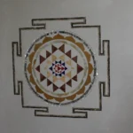 Yantra in Marble Inlay - View 2