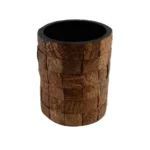 opulent homes coconut shell tooth brush holder/penstand/cutlery holder