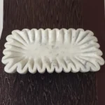 Platter White Marble - View 2