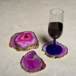 Coasters Pink Agate - View 2