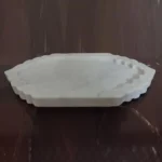 Platter White Marble M126 - View 2