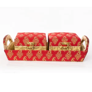 opulent homes tray with 2 boxes