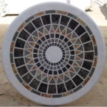 Stone Plus India Marble Inlay Floor Medallion Round - View 3