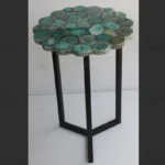 Green Agate Flower Table - View 3