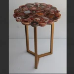 stone plus india red agate flower table