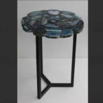 Blue Agate Flower Table - View 2