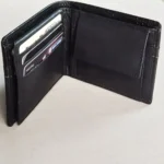 alagan opulent homes leather wallet (black)