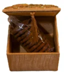 opulent homes embroidered box square/ gift box