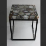 Grey Agate Side Table - View 2