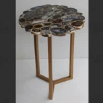 Wild Agate Flower Table - View 3