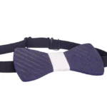 alagan wooden bowtie and cufflinks (blue)