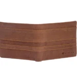 alagan opulent homes leather wallet (brown)