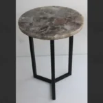Smoky Quartz Random Pattern Table - View 2