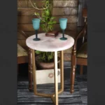 Rose Quartz Random Pattern Table - View 2