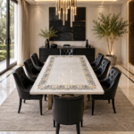 stone plus india white marble inlay abalone dining tabletop