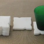 Coasters White Marble - View 2
