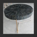 Blue Tiger Eye Center Table - View 3