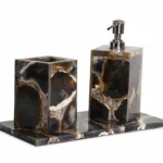 Black Agate Bath Set - View 5