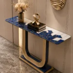 Marble Inlay Console Lapiz - View 2