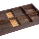 opulent homes taadiwood bamboo bar tray 1491