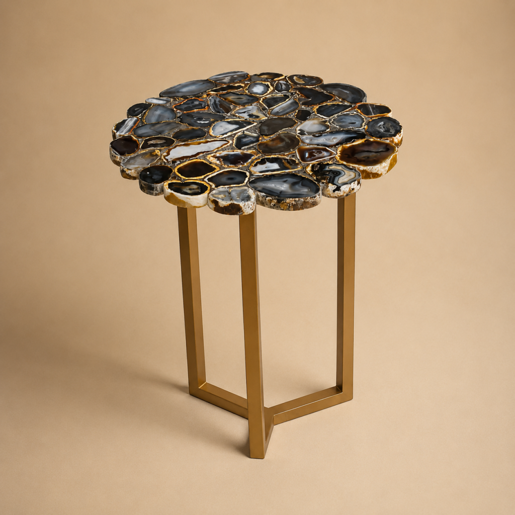 Wild Agate Flower Table