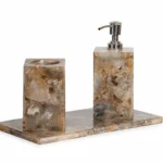 Golden Agate Bath Set - View 2
