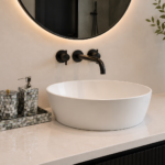 Black Mother Of Pearl Bathset