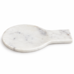 Platter White Marble Spoon Rester