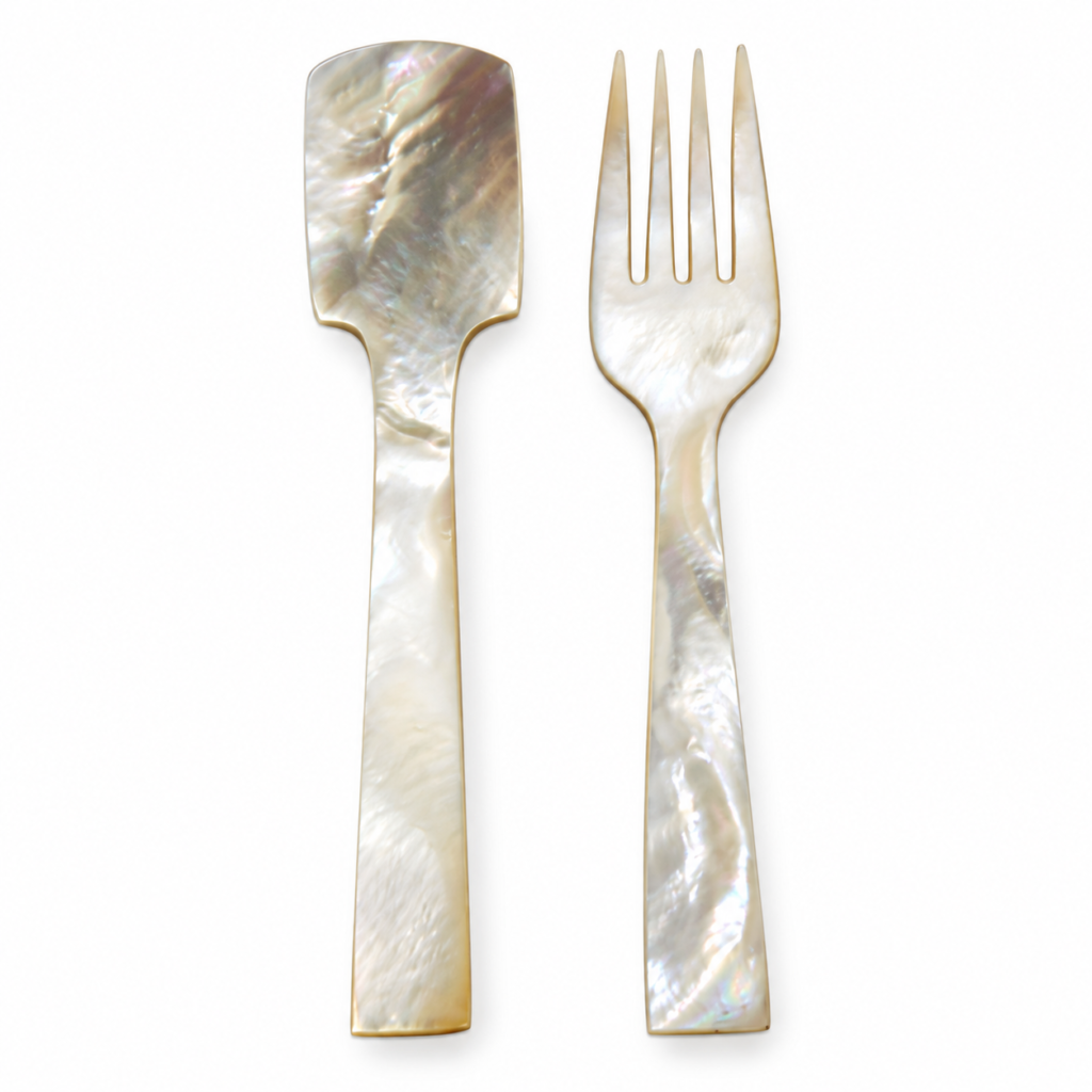 Spoon and Fork Mother of Pearl
