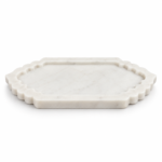 Platter White Marble M126