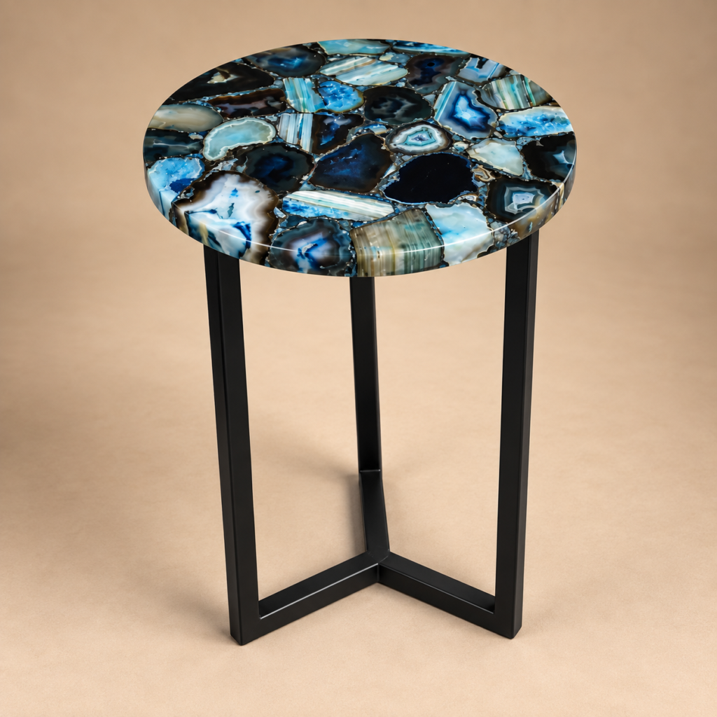 Blue Agate Table