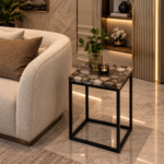 Grey Agate Side Table