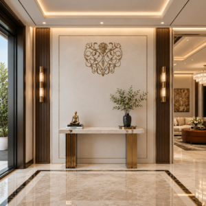 Marble Inlay Back Panel/ Mural Arabic design | Stone Plus India