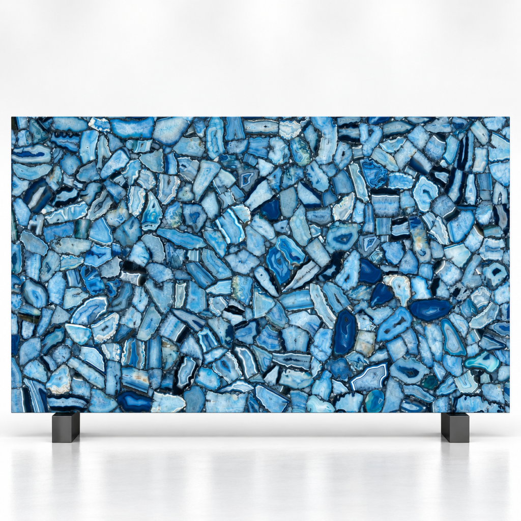 Blue Agate Slab