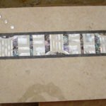 stone plus india console top mother of pearl and swarovski