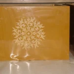 opulent homes planters in yellow jaisalmer marble
