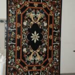 stone plus india big black marble inlay tabletop