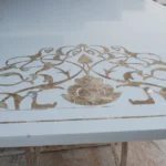 stone plus india marble inlay back panel/ mural arabic design