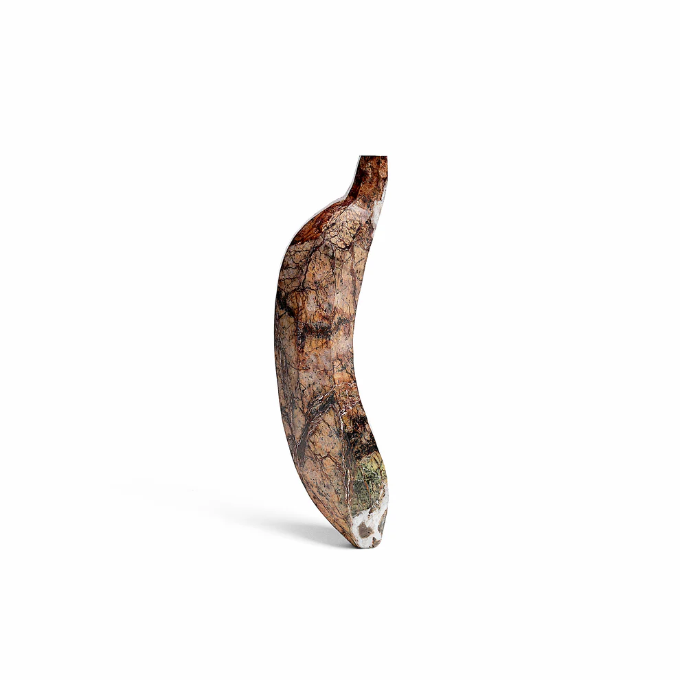 stone plus india brown marble banana a showpiece
