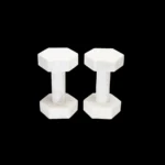 opulent homes single piece marble carved showpiece bookends white marble