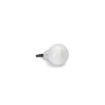 stone plus india white marble pear a showpiece