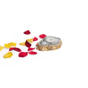 stone plus india agate tea light