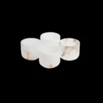 opulent homes alabaster glasses