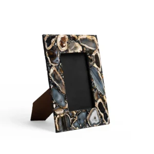 stone plus india wild agate photo frame