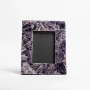 stone plus india amethyst photo frame