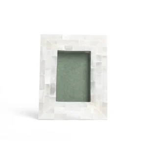 stone plus india selenite photo frame