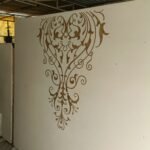 Mother of Pearl Home Mandir Background Wall - View 3